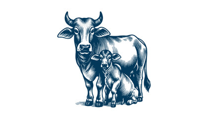 cow vector