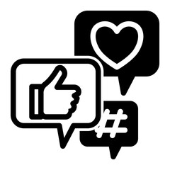 Social Media Icon Mixed Style for Communication Pack Icon Themes
