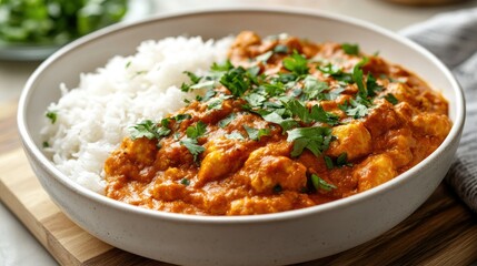 Sleek kitchen design with wood cabinets, white countertop, and a soft minimal decor style in a small urban apartment