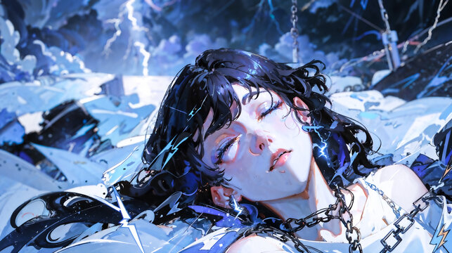 Anime Raiden Girl