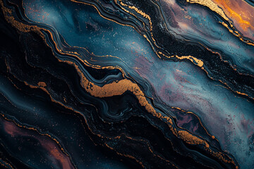 Obraz premium Elegant Abstract Fluid Art Background