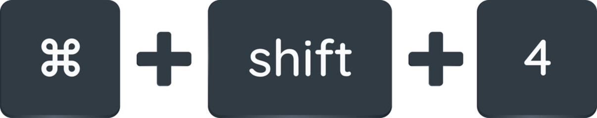 Obraz premium ctrl + Shift + 4