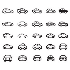 Car outline pack 