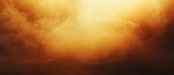 Fototapeta premium Mysterious dusty atmosphere creates a hazy and captivating ambiance for reflection
