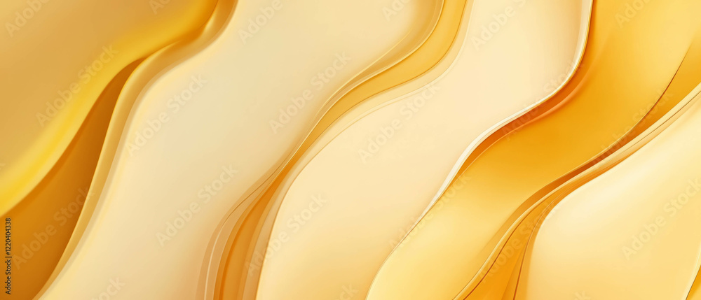 Poster geometric digital waves create a modern abstract background with empty central space