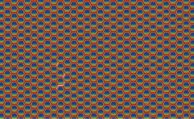 Hexagonal Pattern Design vector file