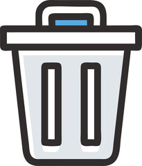 DELETE ICEON vector illustration of a icon with a symbol of the person