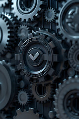 Graphical Representation of the Ng-Enable Feature in Web Development Showcasing the Machinery of Binary Functionality