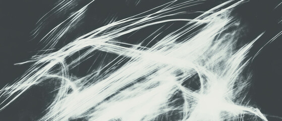 Obraz premium Wires forming dynamic data representations with an abstract background