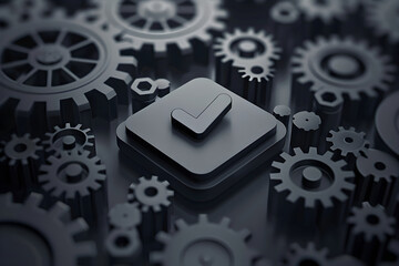 Graphical Representation of the Ng-Enable Feature in Web Development Showcasing the Machinery of Binary Functionality
