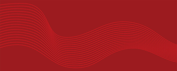 Elegant Minimalist Line Wave Background for Banner and Template Design