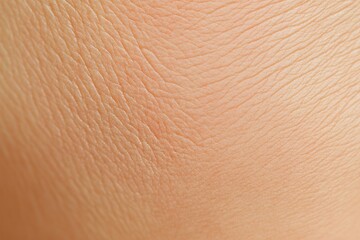 Macro closeup of human skin revealing its intricate texture