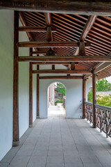 entrance to the house