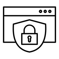 Web Security Icon