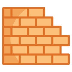 Obraz premium Brick Wall Icon