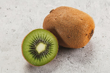Sweet and juicy kiwi fruit