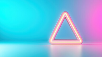 A symbolic glowing Lambda Symbol indicating in Pride concept