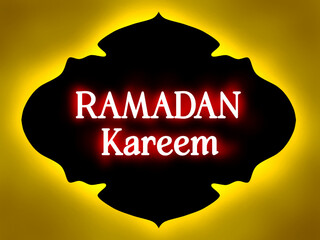 Ramadan background, frame, ramadan kareem, Hand lettering calligraphy vector 