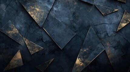 Cuboidal grey and orange concrete blocks arranged in an abstract composition