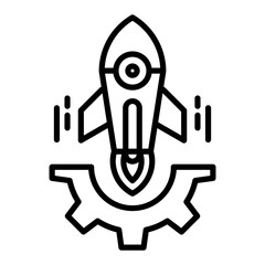 Rocket Science Icon