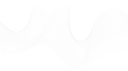 Digital frequency track equalizer. Stylized line art background. Vector illustration. Wave with lines created using blend tool. Curved wavy line, 