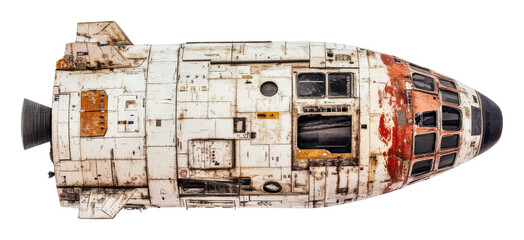 PNG Space capsule displayed for educational purpose