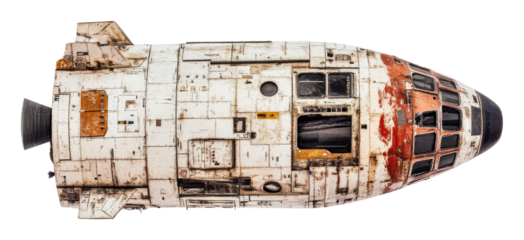 PNG Space capsule displayed for educational purpose