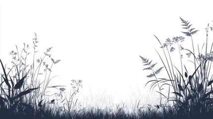 Obraz premium Vibrant wetland regeneration scene illustrating its impact on water quality