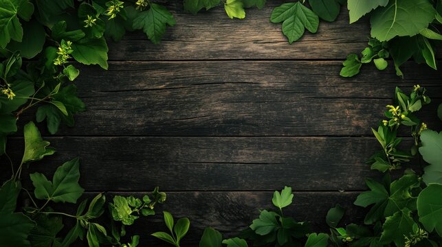 A natural spring-inspired green background with a subtle rustic texture, offering a versatile and elegant design for invitations or business materials.