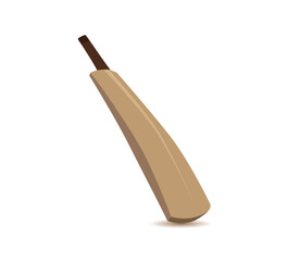 Cricket Bat Illustrations, Equipment Cricket Bat With Premium Vector.Cricket Bats Isolated Vector Set, Cricket Sports Elements. Cricket Game Parts