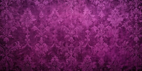 A rich plum purple background with a subtle texture resembling worn velvet