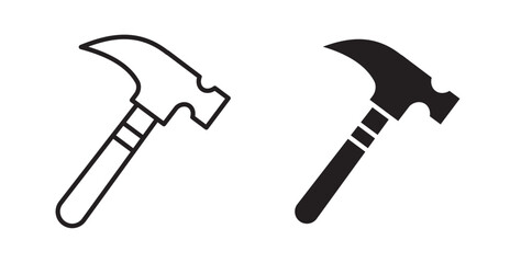 Hammer icons pack for ui designs