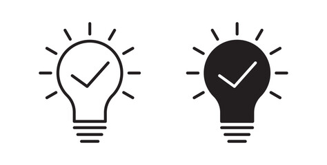 Idea icons pack for ui designs