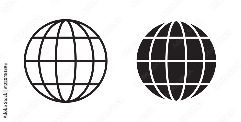 Poster web icons pack for ui designs