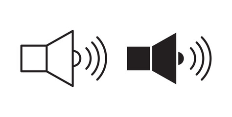 Volume icons pack for ui designs