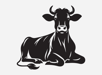 Black Sheep Silhouette Vector for Farm Design, Clipart, and Illustratio