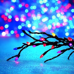 Colorful Decorative Lights for December Celebrations