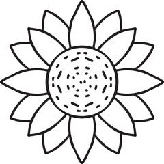 monochrome black and white floral pattern DNR Style 3