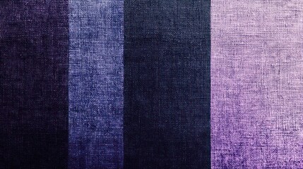 Smooth gradient from soft lavender to chocolate with denim motif