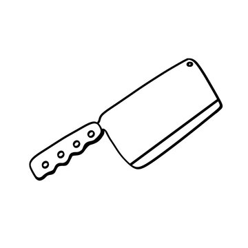 Kitchen set - butcher knife