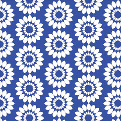 seamless pattern with flowers
