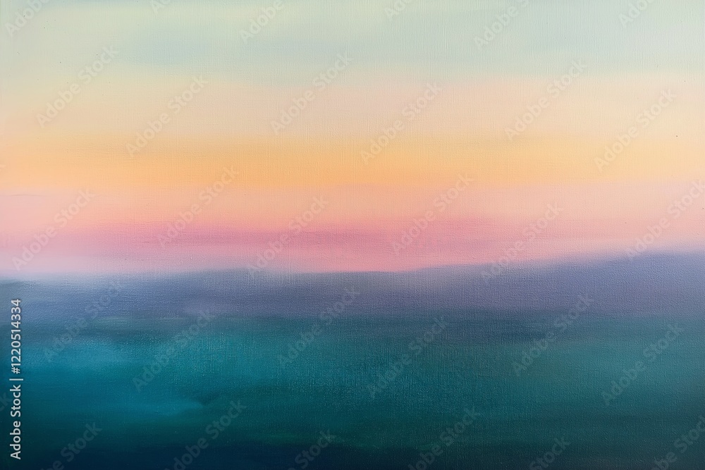 Aufkleber soft pastel color gradients blending smoothly across the canvas