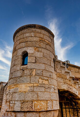 Stone Turret in Rhodes Greece