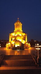the biggest orthodox cathedral in the world, Tblisi, Georgia.