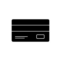 Obraz premium Credit card Icon. Credit card Symbol. Simple flat icon illustration of Credit card. Credit card payment icon vector. 