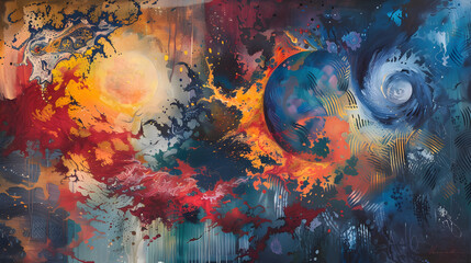 The Dynamic Interplay: An Abstract Journey Through Nonlinear Narratives and Emotions