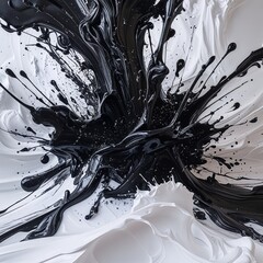 black and white background