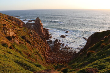 rocky cliff south australia natural park