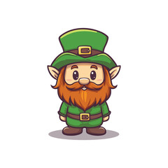 Cute Leprechaun Cartoon