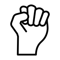 Pain Vector Line Icon Design